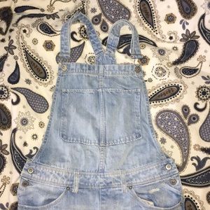 Denim overalls size 4
